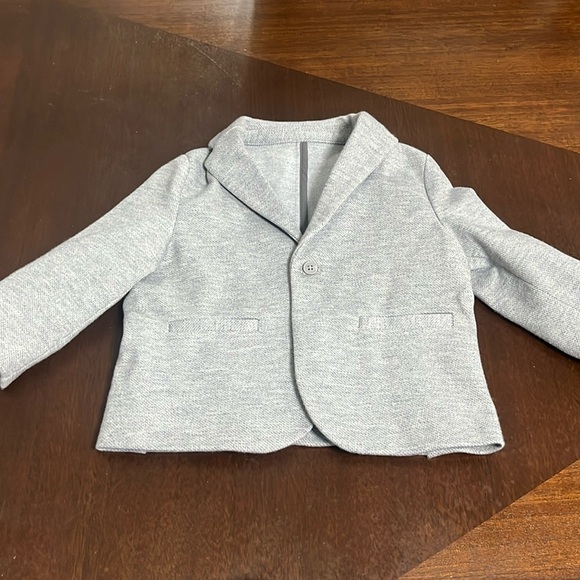 ZARA STRETCH SUIT JACKET AND PANTS - Picture 6 of 16